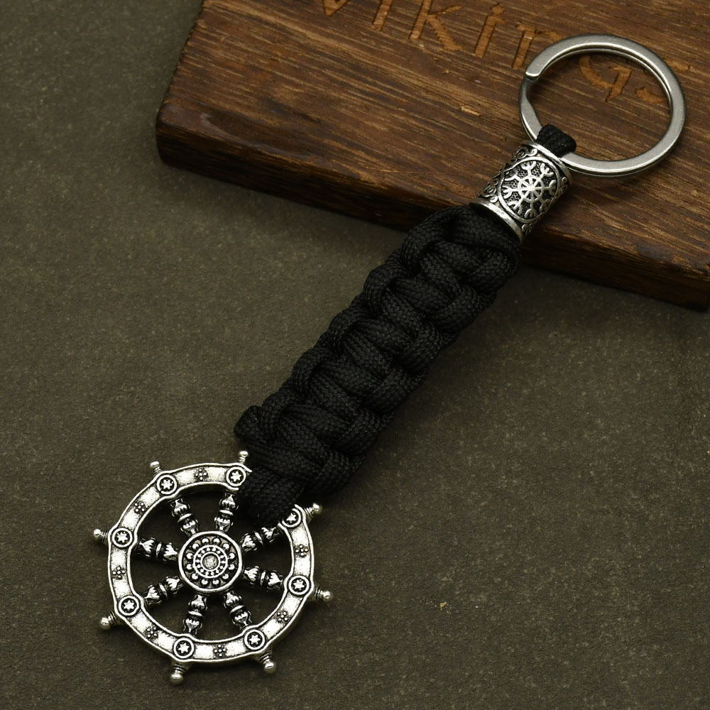 Vintage Fashion Wheel - 1Pcs Wheel Of Life Samsara Buddhist