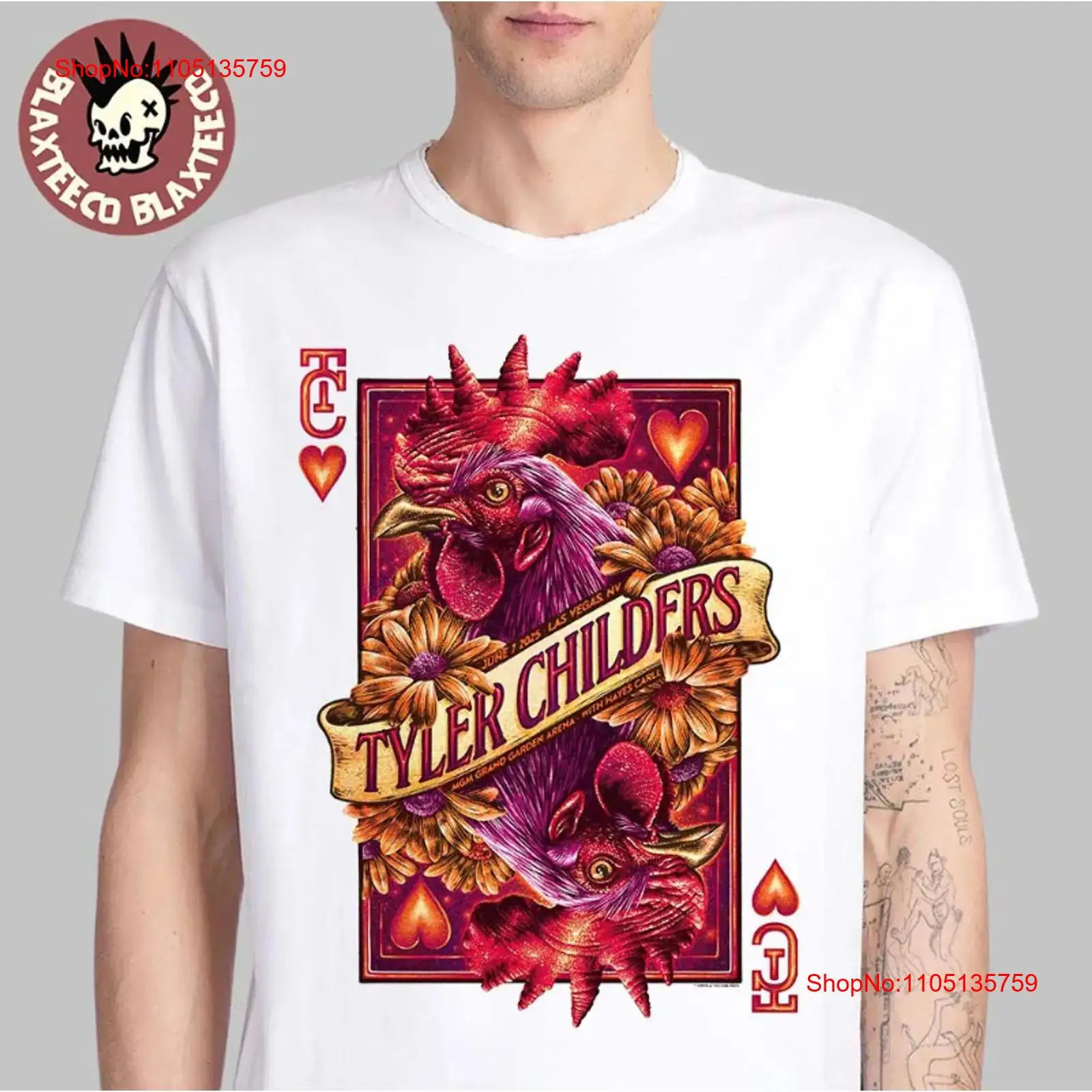 Vintage Fashion Las Vegas - Tyler Childers Las Vegas Nevada 2025
