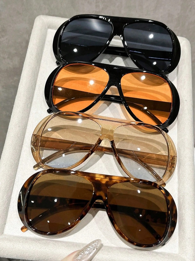 Vintage Fashion Streetwear - 1/4PCS Fashion Brand Luxury Designer Sunglasses