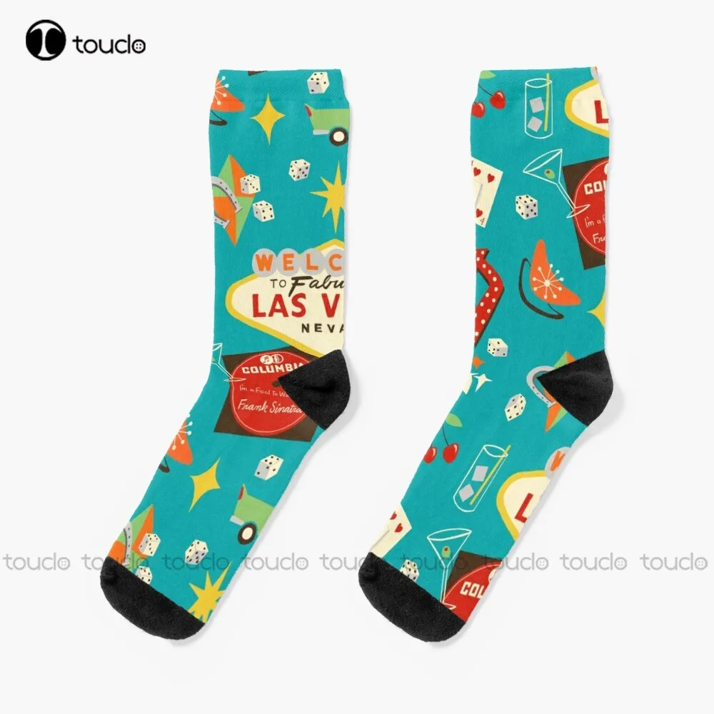 Vintage Fashion Las Vegas - Vintage Las Vegas Socks Women Workout