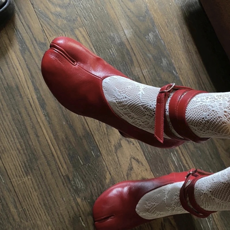 Vintage Fashion Designers - 2026 Vintage Spring Fashion Split Toe