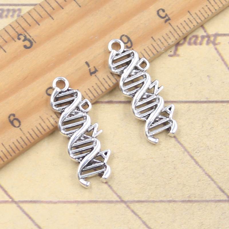 20pcs Charms deoxyribonucleic  - Vintage Fashion Finds 评论和价格