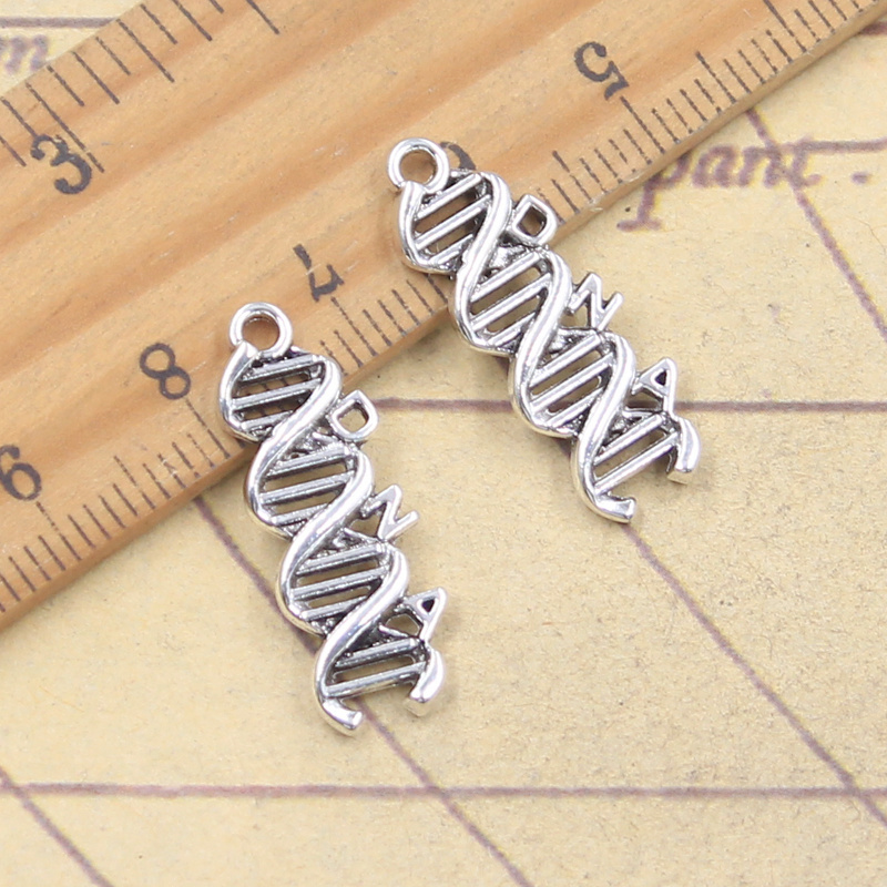 20pcs Charms deoxyribonucleic  - Vintage Fashion Finds 评论和价格