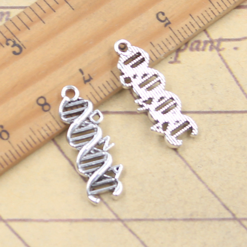 20pcs Charms deoxyribonucleic  - Vintage Fashion Finds 评论和价格