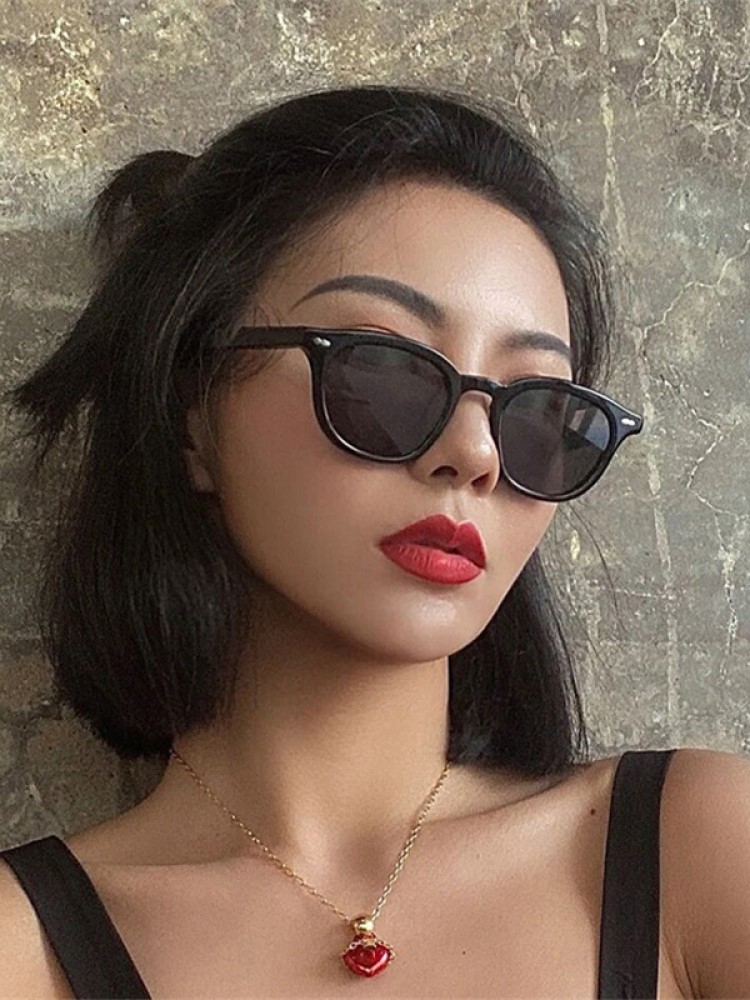 New Small Round Sunglasses for - Vintage Fashion Streetwear 评论和价格