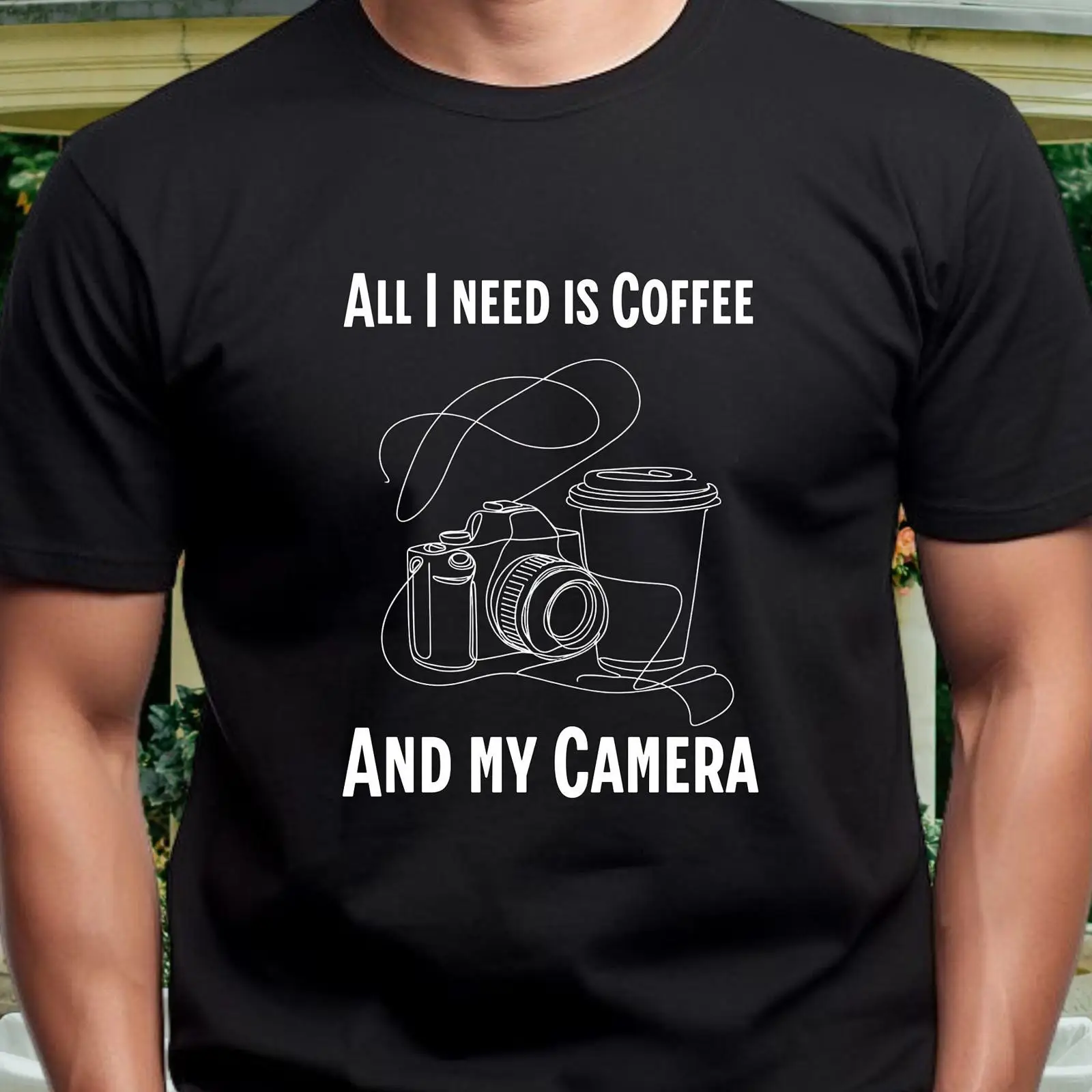 Coffee and Camera T Shirt Phot - Vintage Fashion Photographers 评论和价格