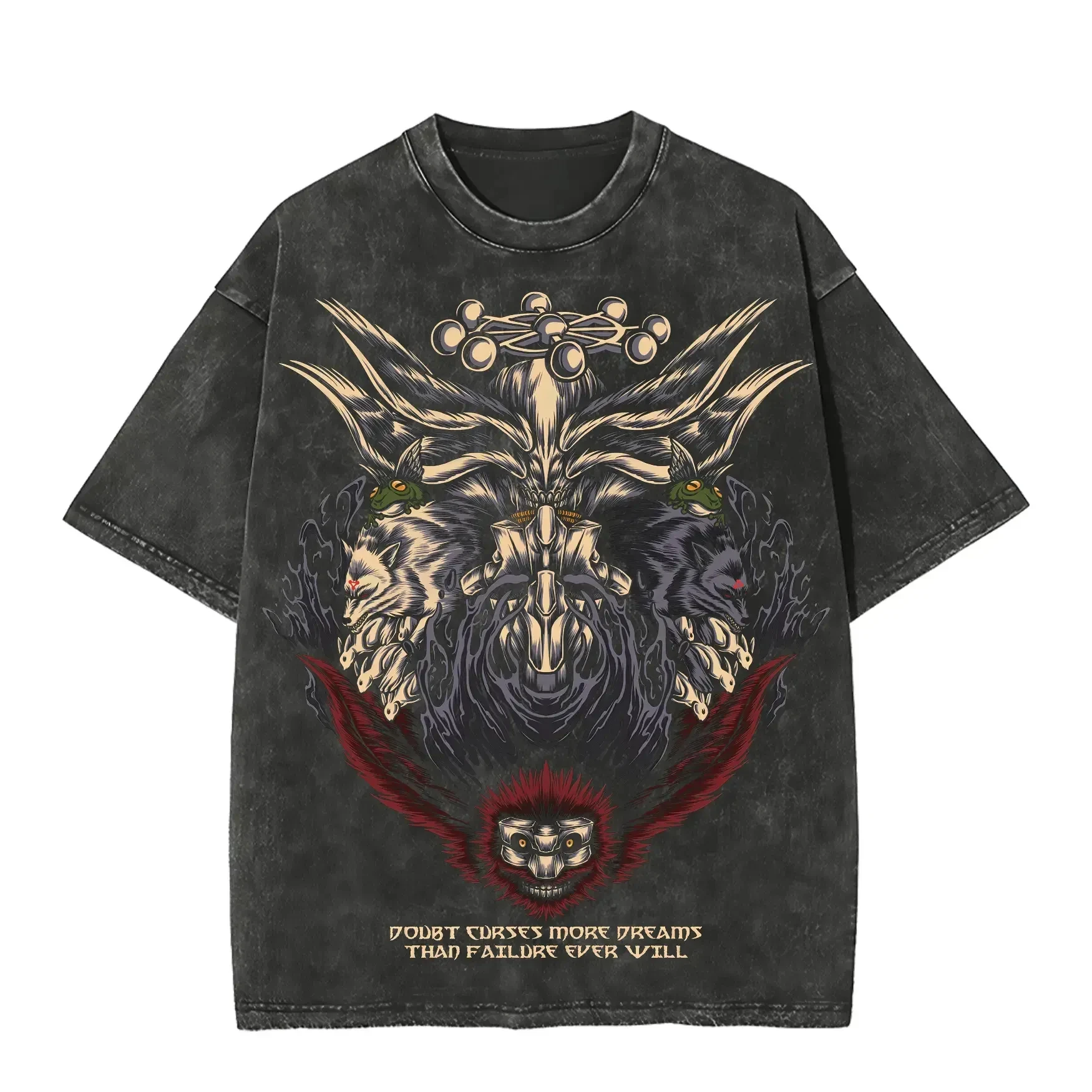 Mahoraga Wheel T-shirt Jujutsu - Vintage Fashion Wheel 评论和价格