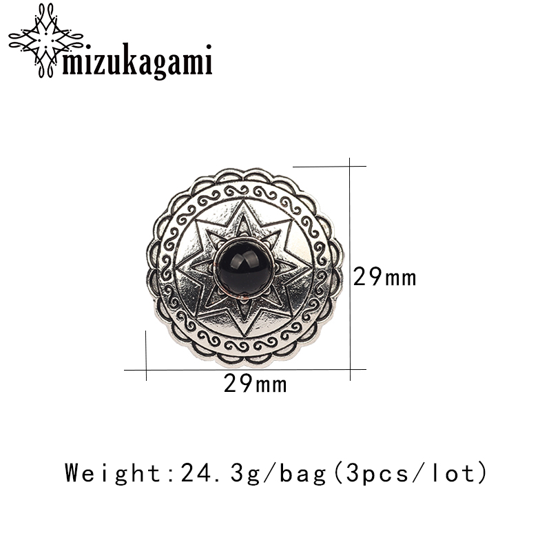 29mm 3pcs/lot Zinc Alloy Butto - Vintage Fashion Finds 评论和价格