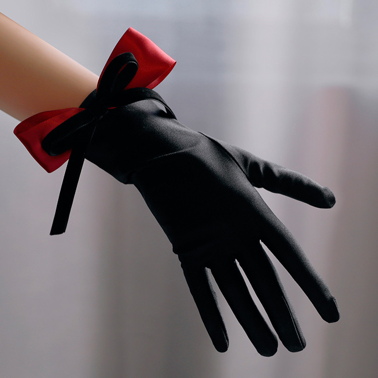 Women's Elegant Bow Black Sati - Vintage Fashion Photographers 评论和价格