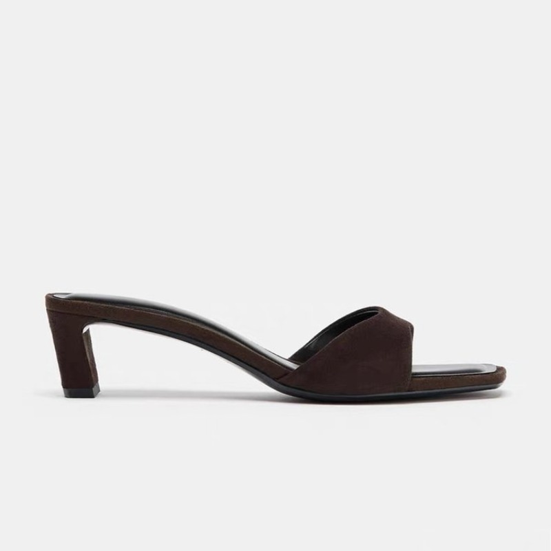 Vintage Brown Faux Suede Slipp - Vintage Fashion Designers 评论和价格