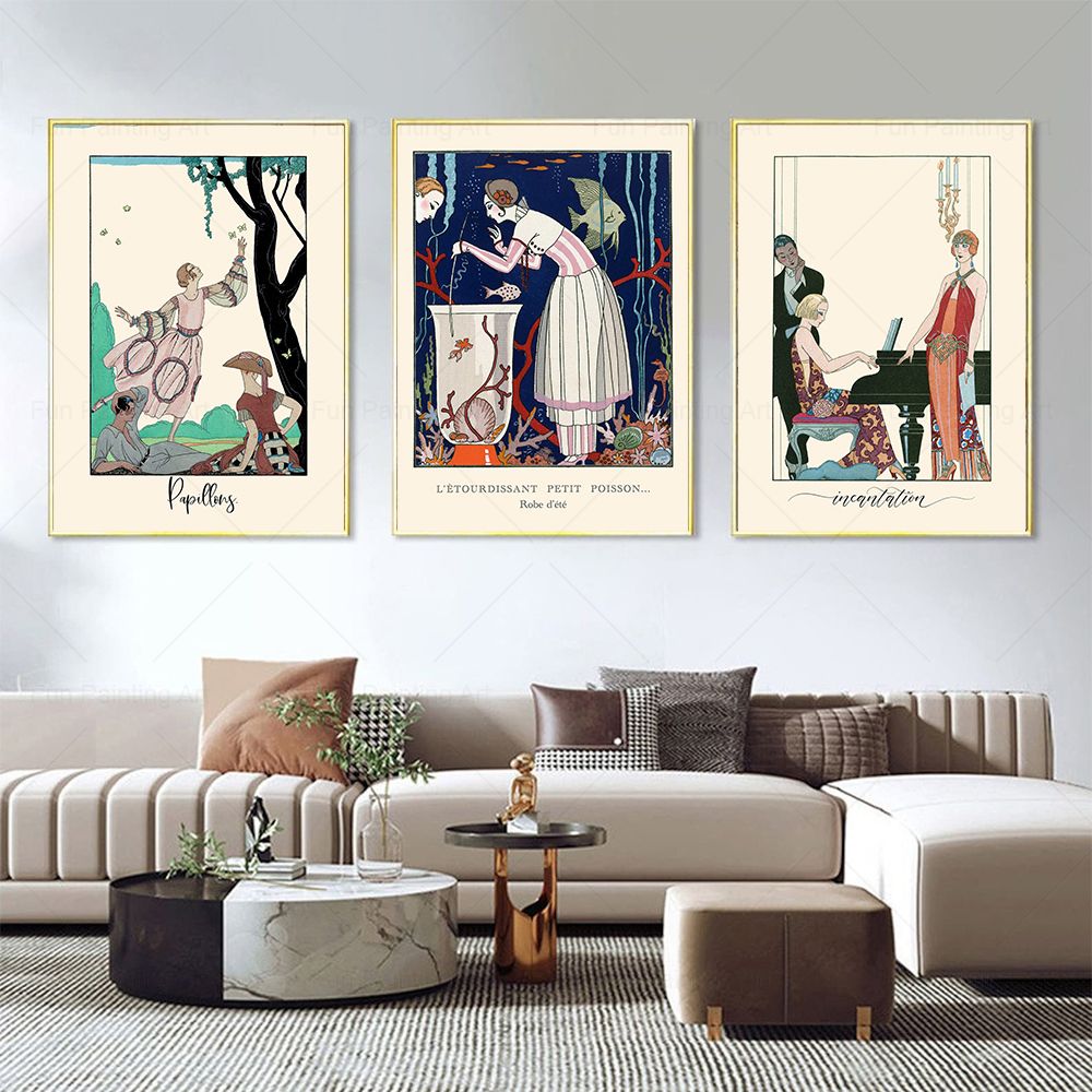 Vintage Print 1920s French Fas - Vintage Fashion Magazine Covers 评论和价格
