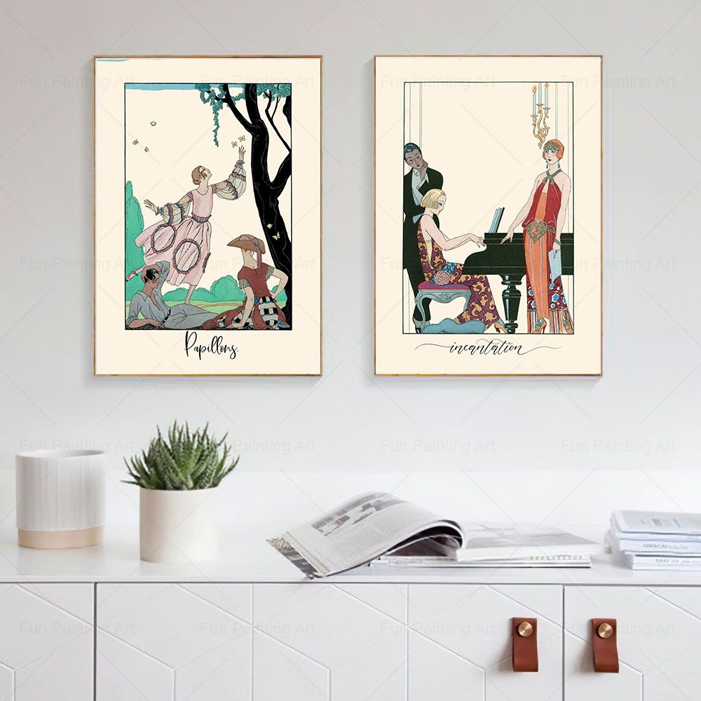 Vintage Print 1920s French Fas - Vintage Fashion Magazine Covers 评论和价格