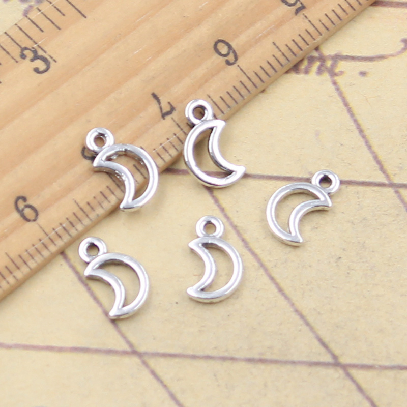 30pcs Charms Small Lovely Moon - Vintage Fashion Finds 评论和价格