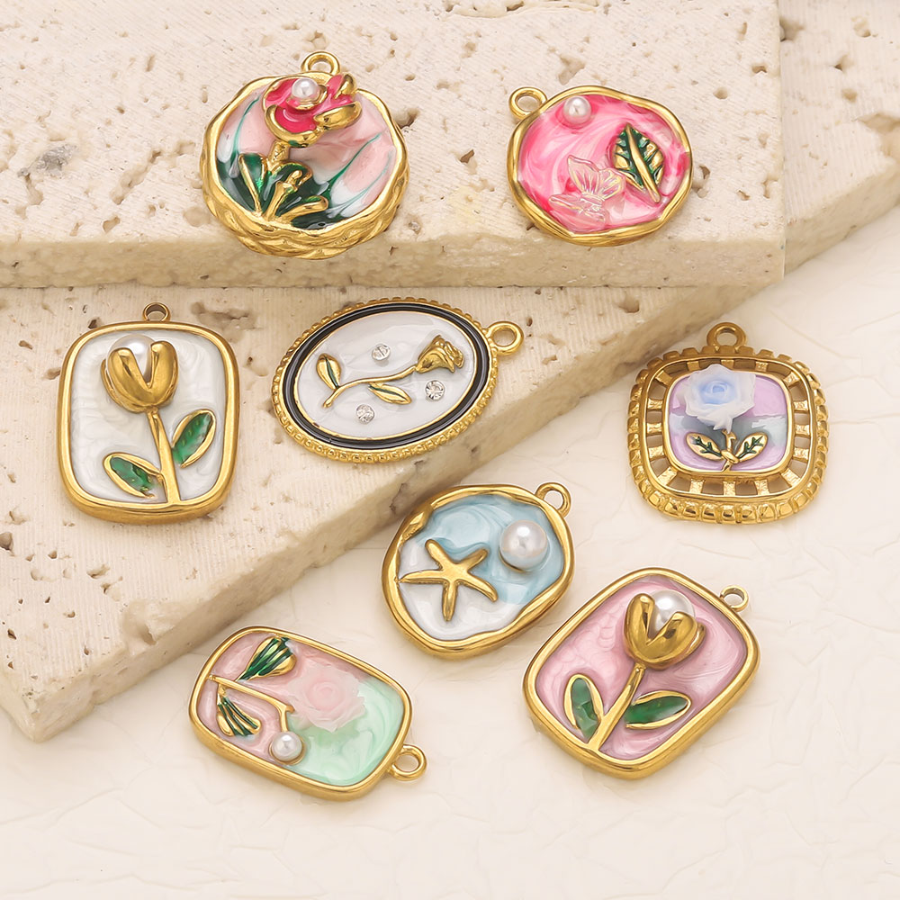 3pcs 18K Gold Plated Stainless - Vintage Fashion Finds 评论和价格
