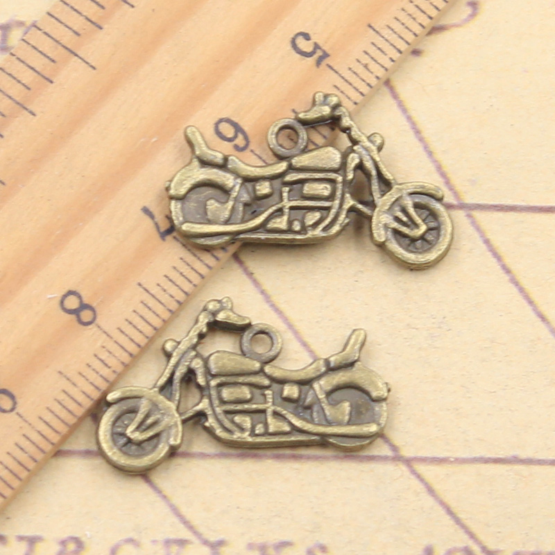 20pcs Charms motorcycle scoote - Vintage Fashion Finds 评论和价格