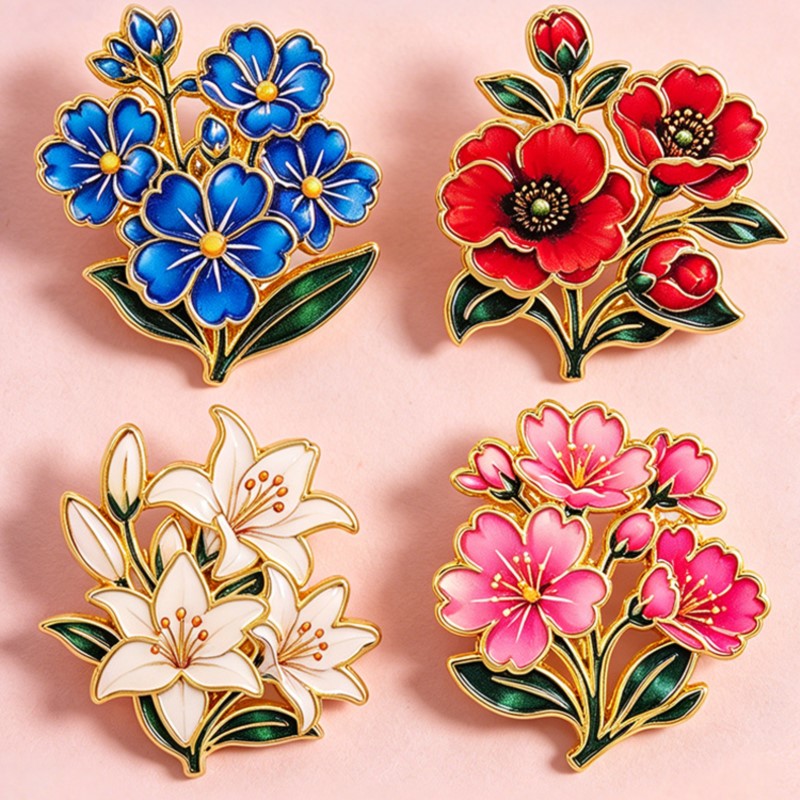 Cute Vintage Colorful Floral E - Vintage Fashion Designers 评论和价格