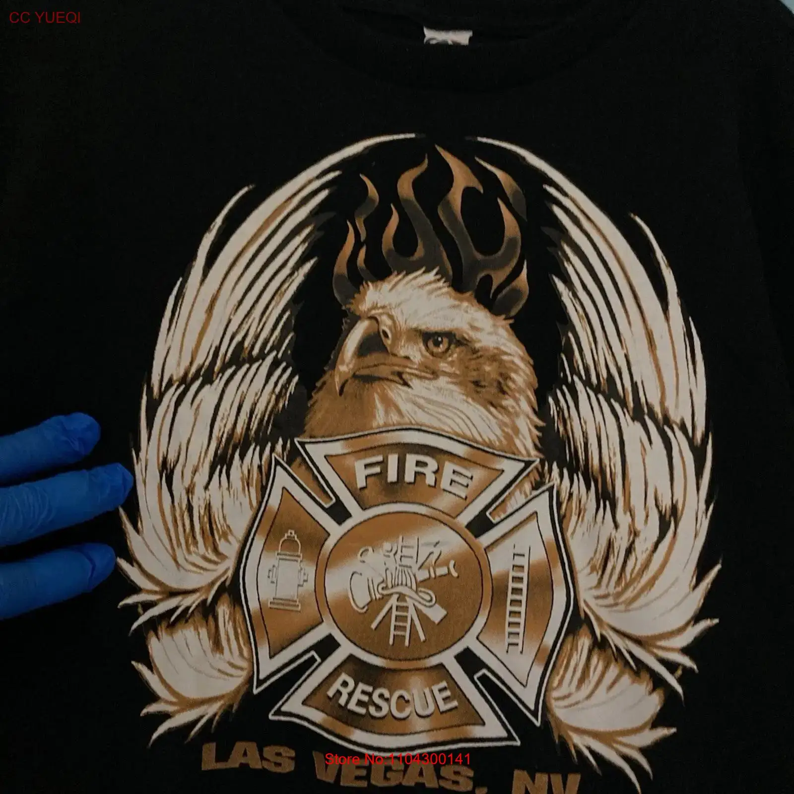 LAS VEGAS FIRE RESCUE T Shirt  - Vintage Fashion Las Vegas 评论和价格