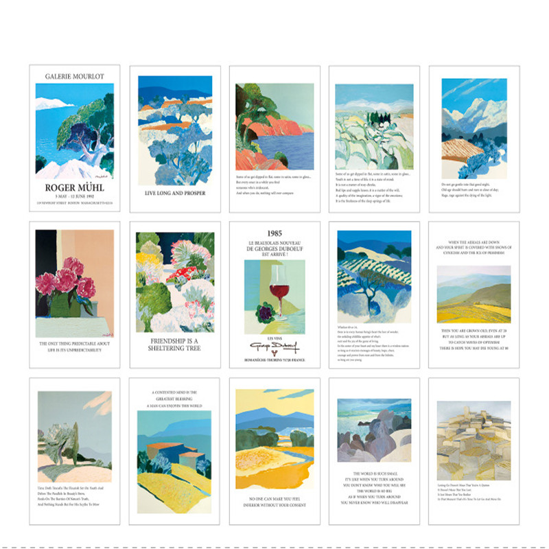 15 Sheets Vintage Postcards Fa - Vintage Fashion Magazine Covers 评论和价格