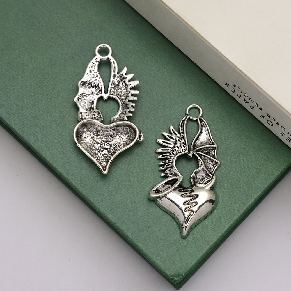 5pcs/lot--46x23mm Antique Silv - Vintage Fashion Finds 评论和价格