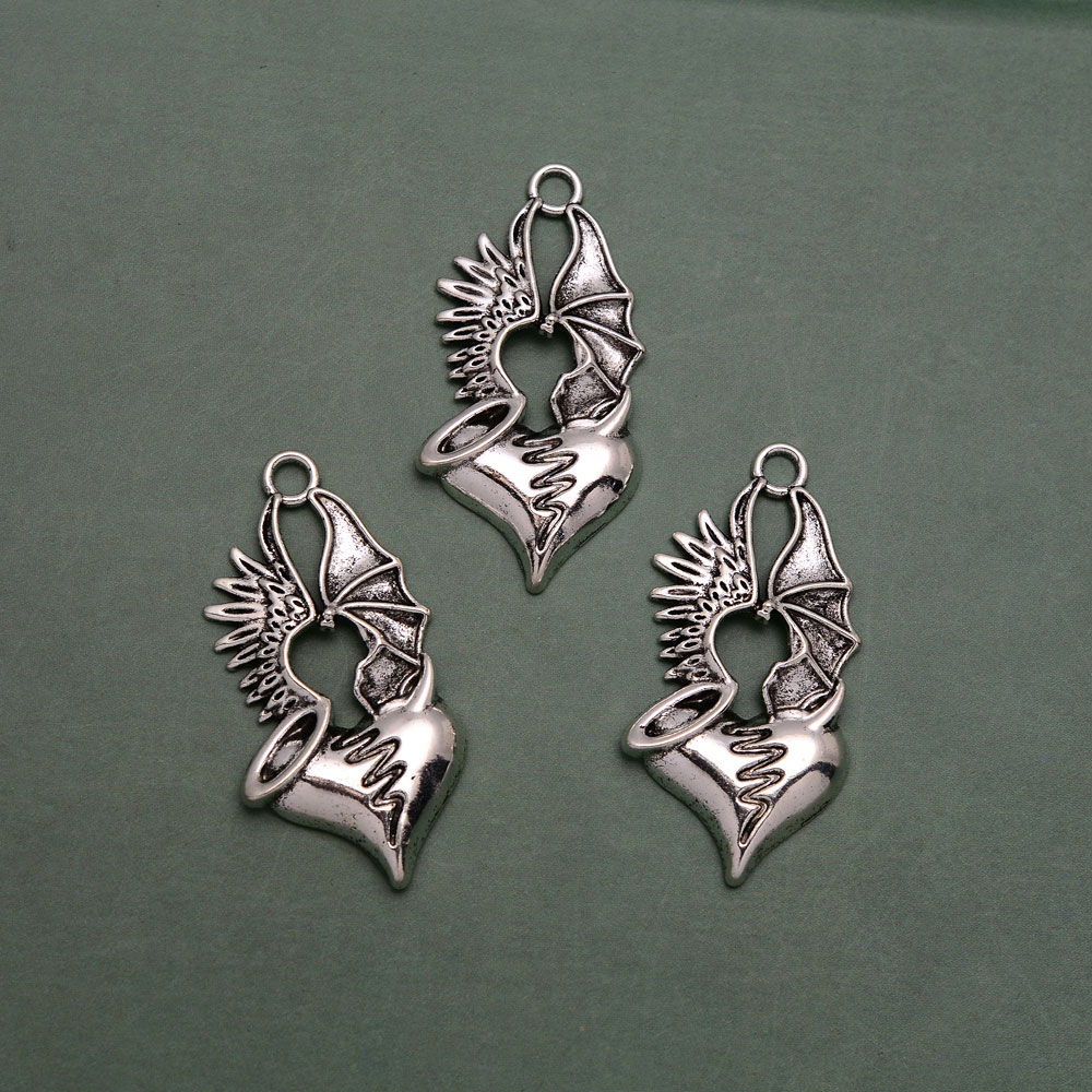 5pcs/lot--46x23mm Antique Silv - Vintage Fashion Finds 评论和价格