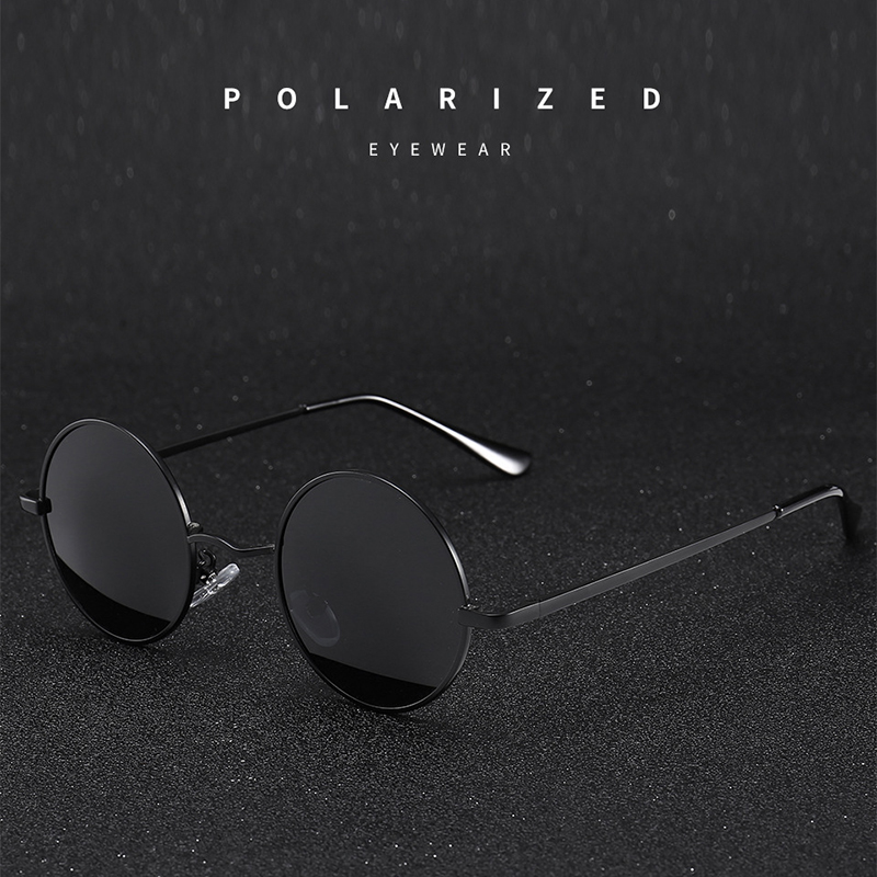Retro Vintage Round Sunglasses - Vintage Fashion Streetwear 评论和价格