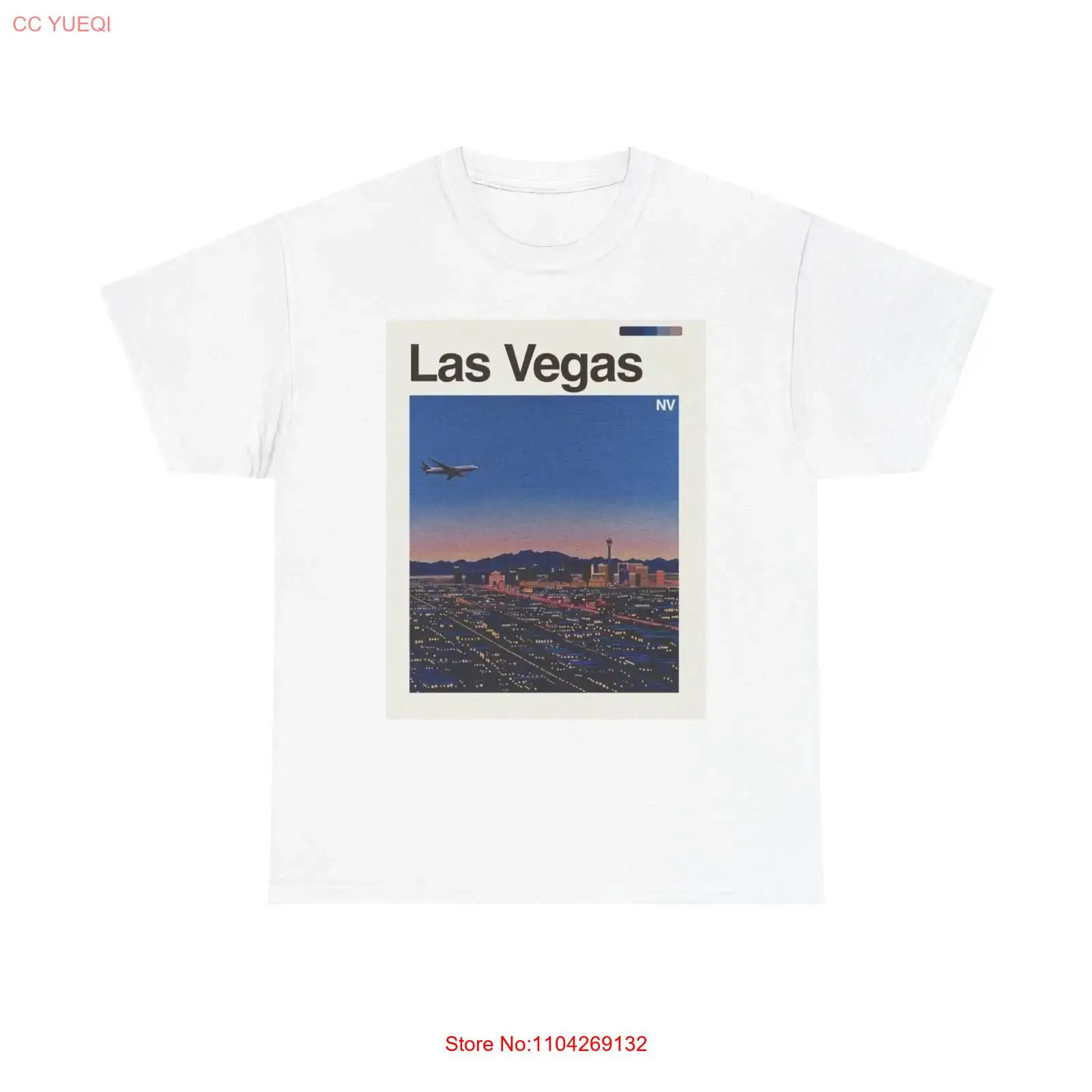 Las Vegas Retro T Shirt Cotton - Vintage Fashion Las Vegas 评论和价格